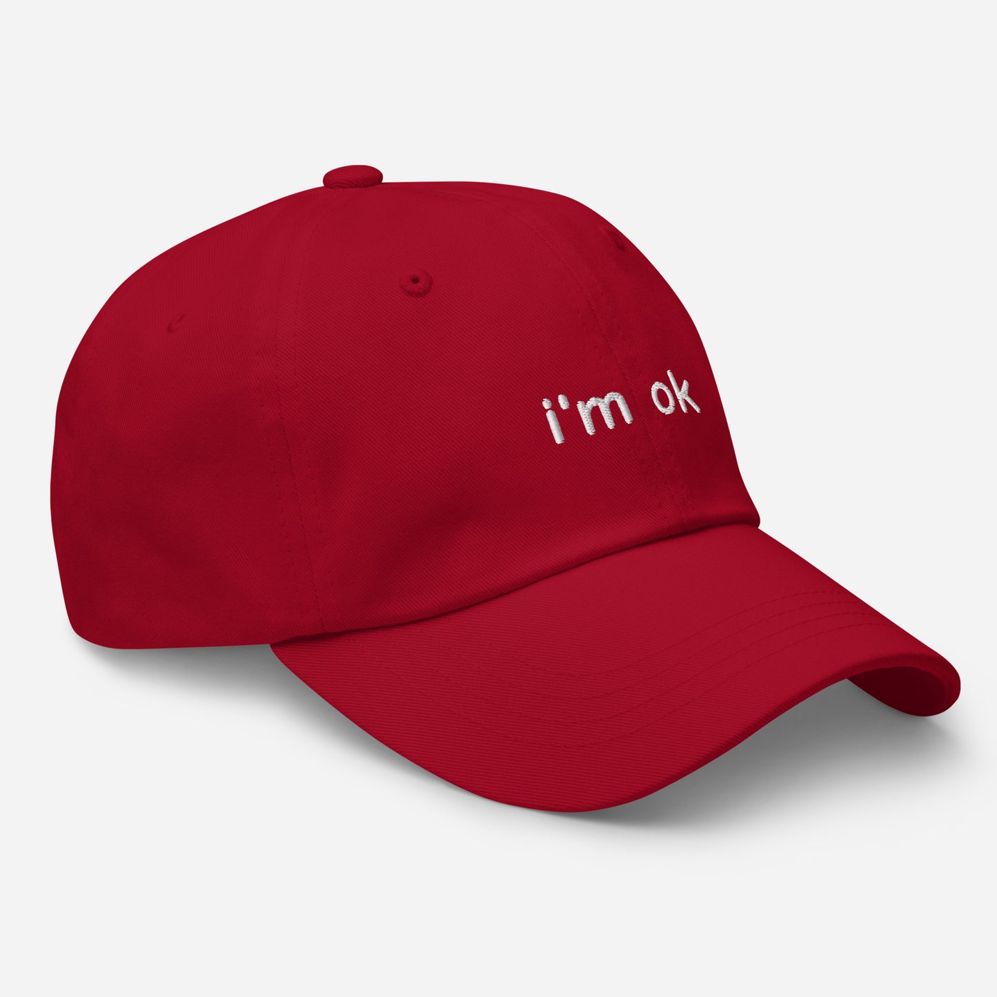 "i'm ok" Dad hat