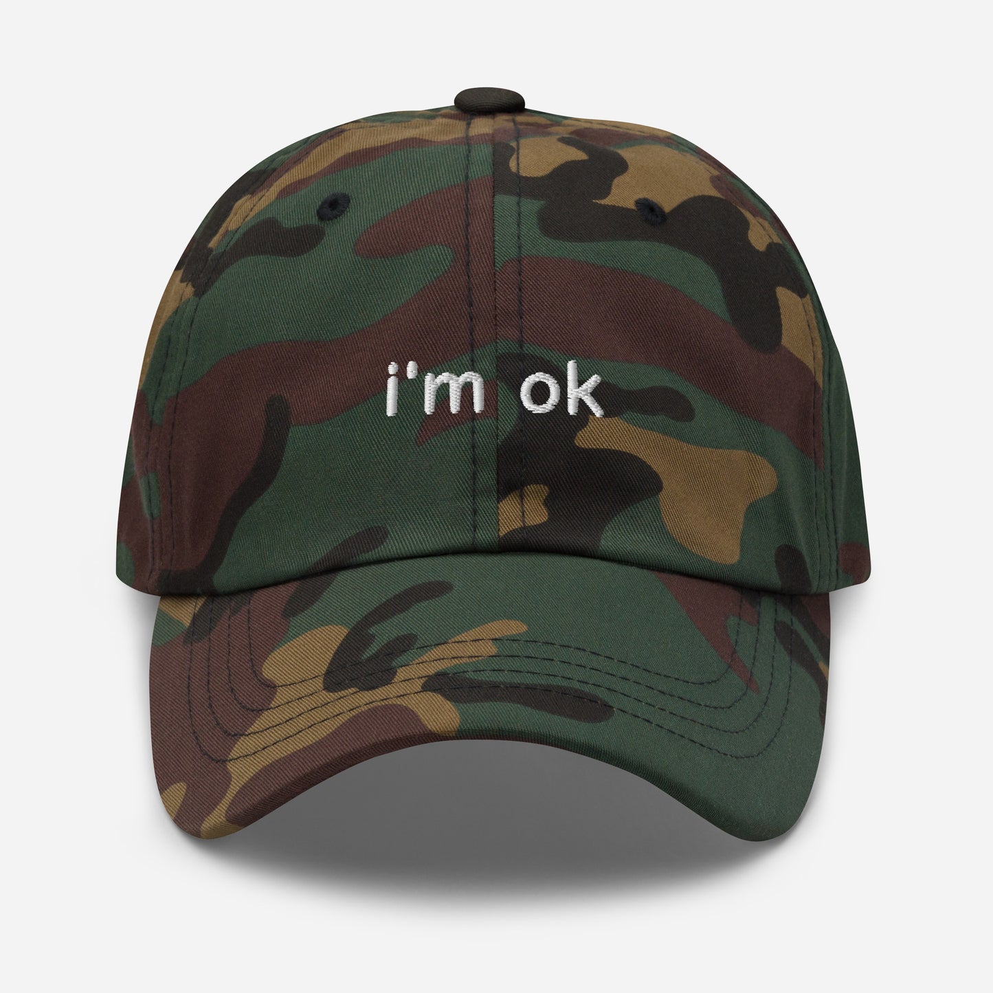 "i'm ok" Dad hat