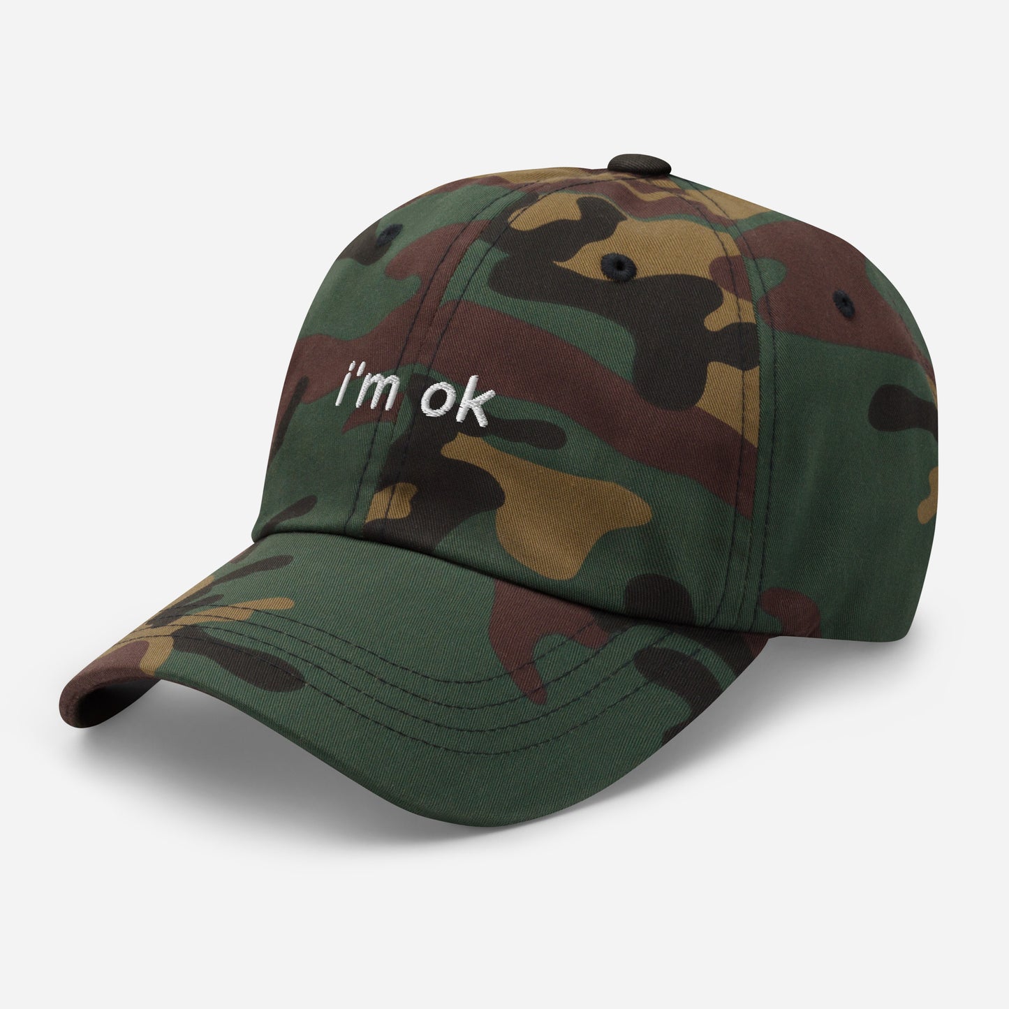 "i'm ok" Dad hat