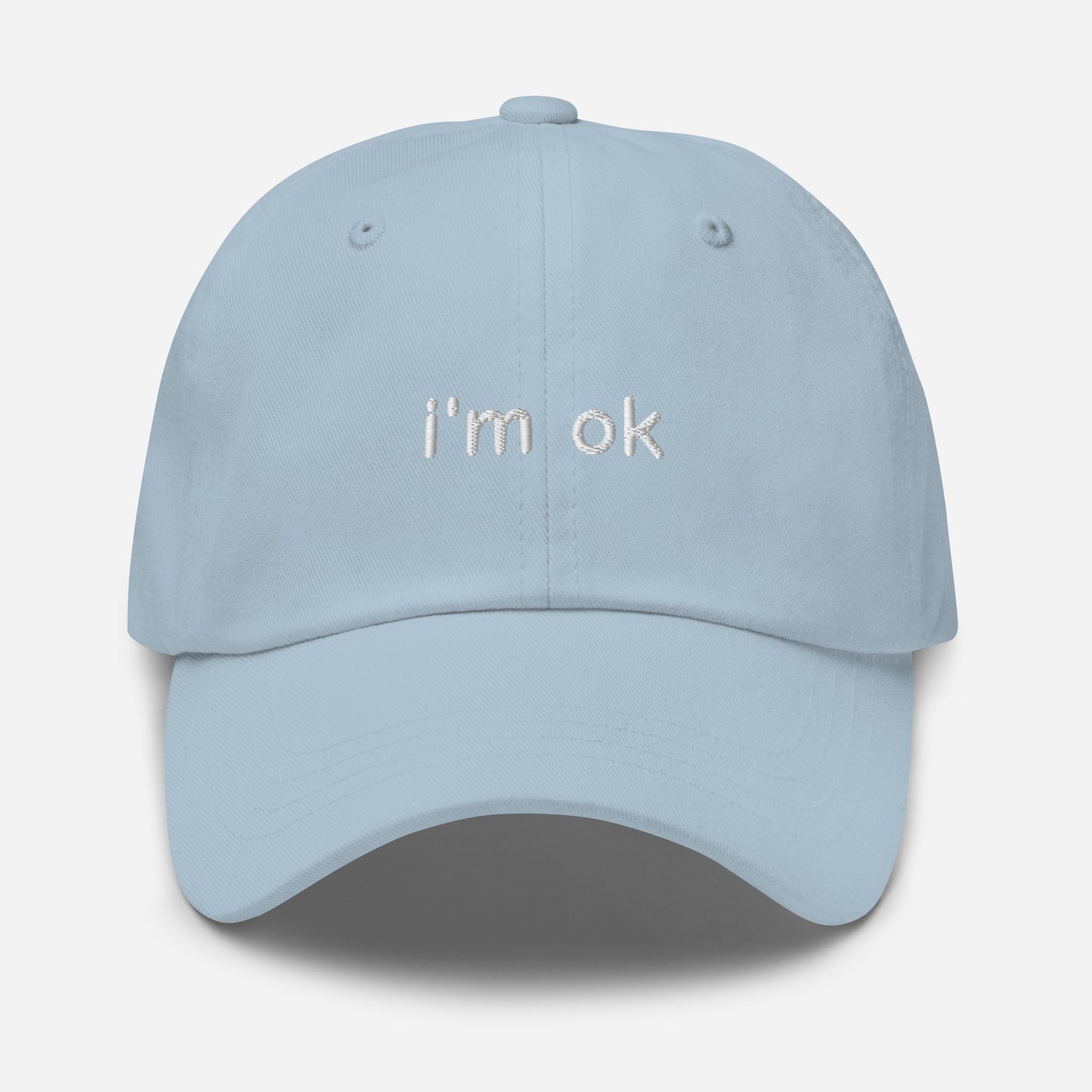 "i'm ok" Dad hat