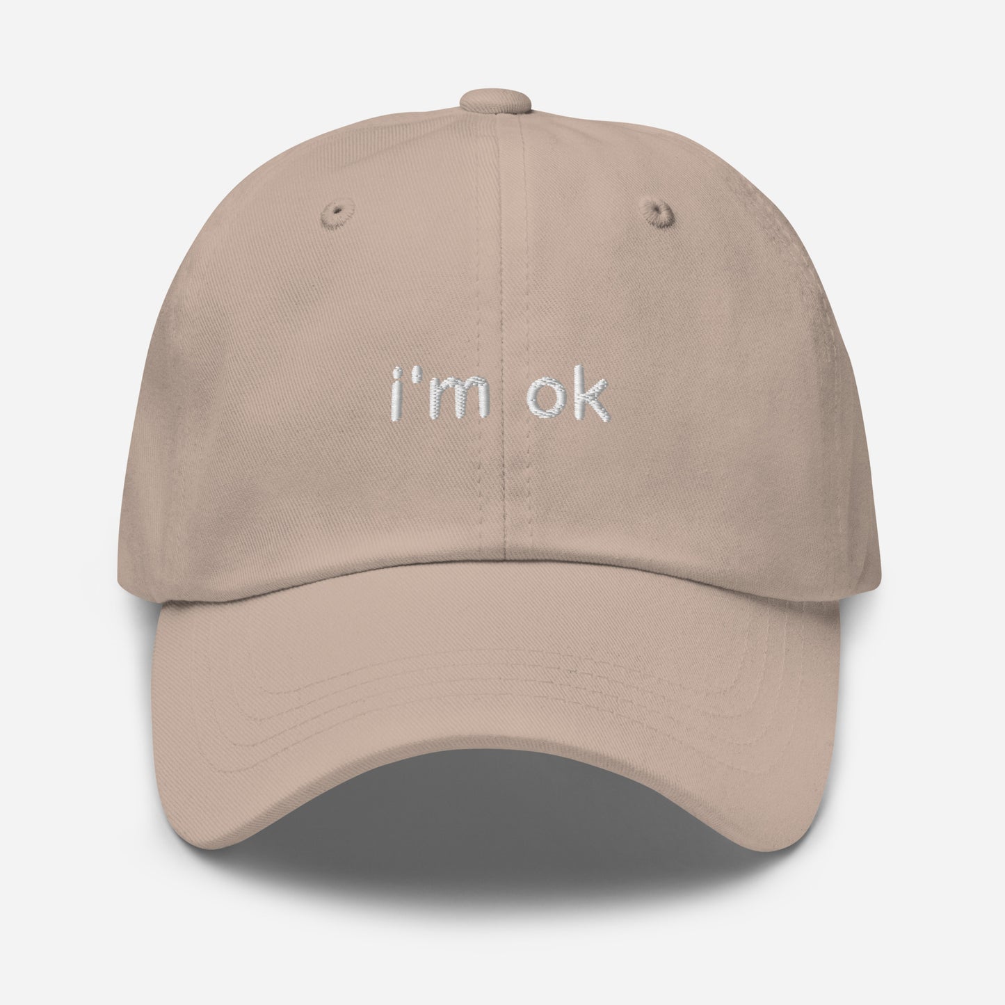 "i'm ok" Dad hat